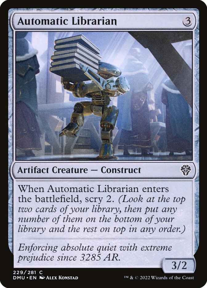 Automatic Librarian 229 (Dominaria United)  - Foil | Good Games Adelaide SA
