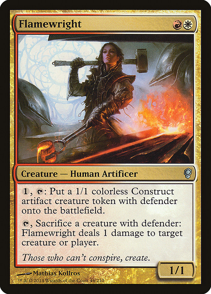 Flamewright 46/210 (Conspiracy)  - Foil | Good Games Adelaide SA