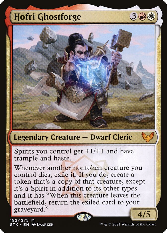 Hofri Ghostforge 192 (Strixhaven: School of Mages)  - Foil | Good Games Adelaide SA