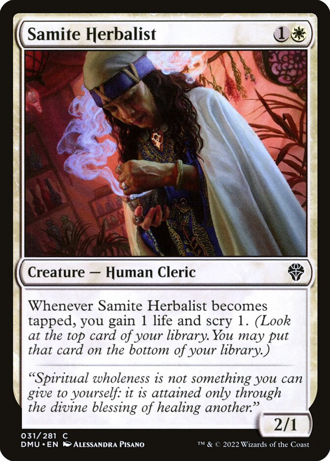 Samite Herbalist 31 (Dominaria United)  | Good Games Adelaide SA