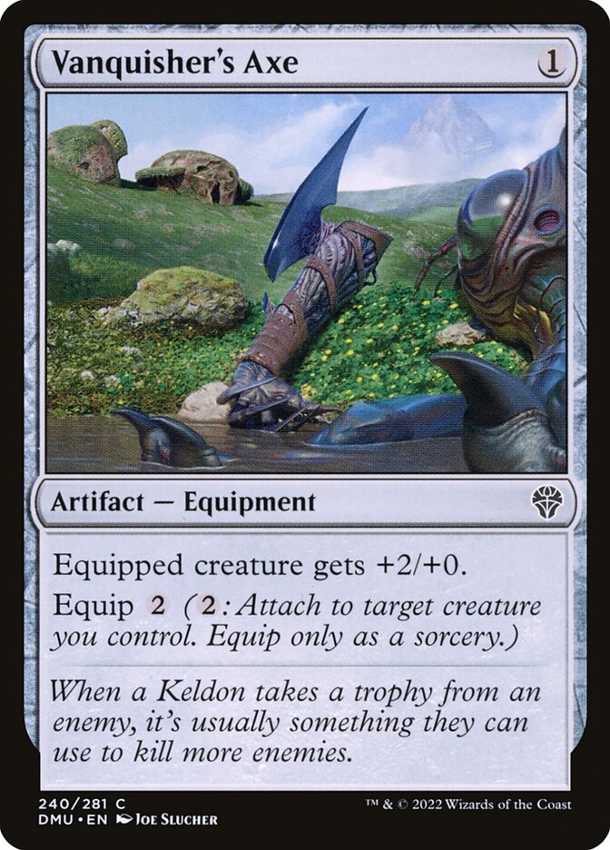Vanquisher's Axe 240 (Dominaria United)  - Foil | Good Games Adelaide SA