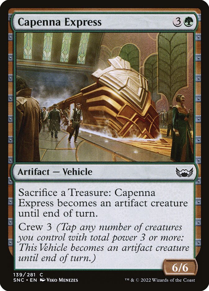 Capenna Express 139 (Streets of New Capenna)  - Foil | Good Games Adelaide SA