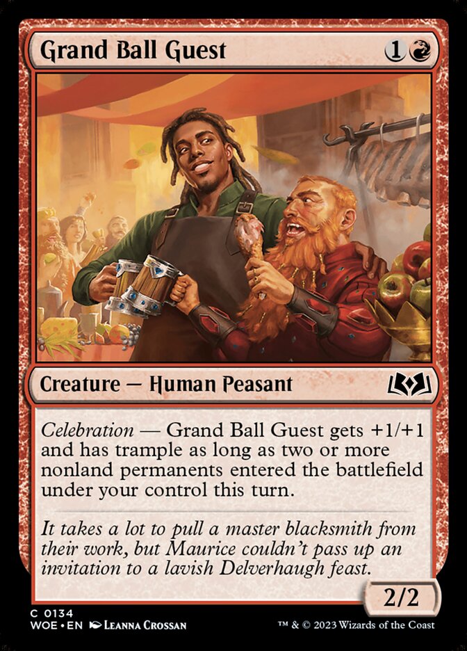 Grand Ball Guest 134 (Wilds of Eldraine)  - Foil | Good Games Adelaide SA