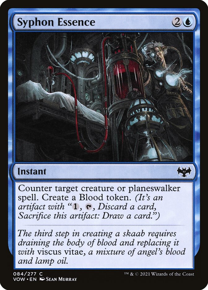 Syphon Essence 84 (Innistrad: Crimson Vow)  - Foil | Good Games Adelaide SA