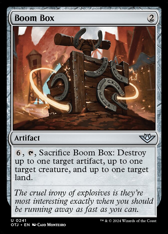 Boom Box 241 (Outlaws of Thunder Junction)  - Foil | Good Games Adelaide SA