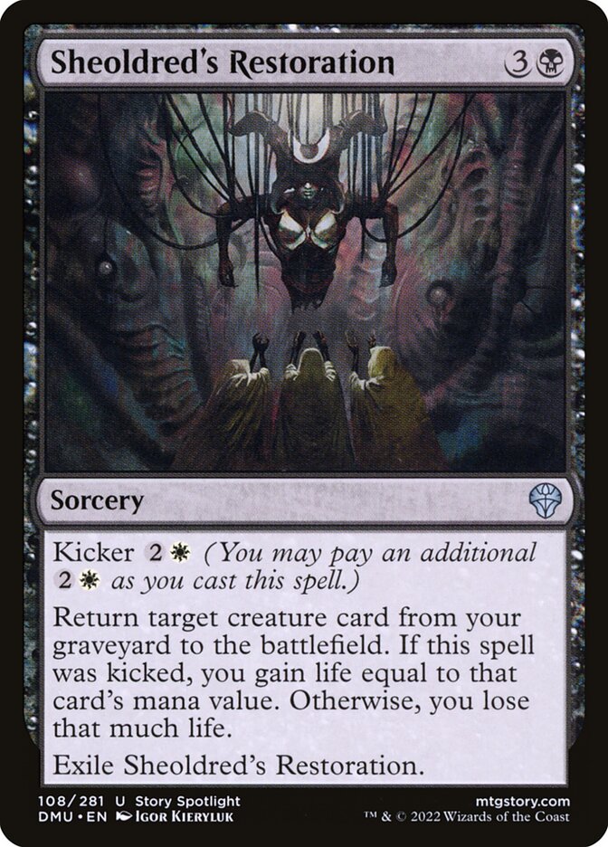 Sheoldred's Restoration 108 (Dominaria United)  | Good Games Adelaide SA