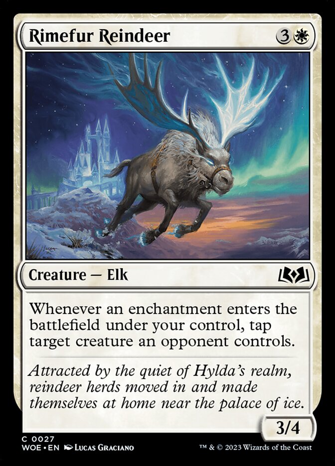 Rimefur Reindeer 27 (Wilds of Eldraine)  | Good Games Adelaide SA