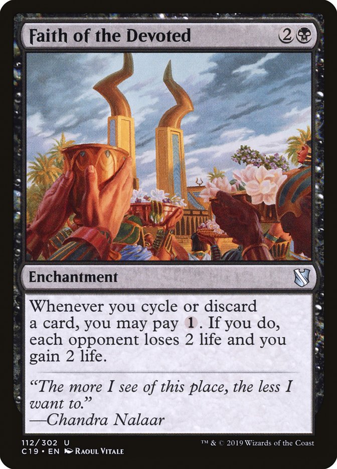 Faith of the Devoted 112 (Commander 2019)  | Good Games Adelaide SA
