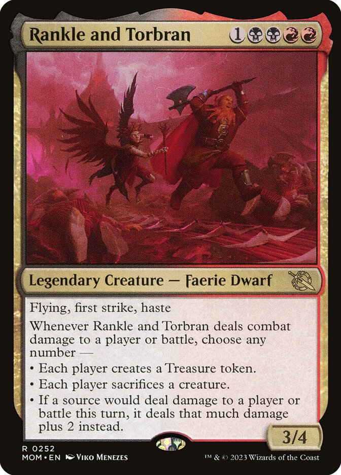 Rankle and Torbran 252 (March of the Machine)  - Foil | Good Games Adelaide SA