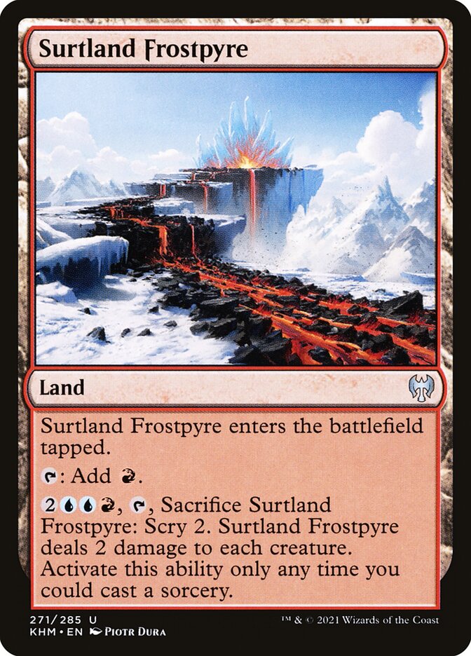 Surtland Frostpyre 271 (Kaldheim)  - Foil | Good Games Adelaide SA