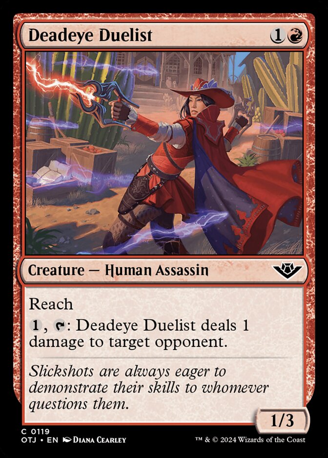 Deadeye Duelist 119 (Outlaws of Thunder Junction)  | Good Games Adelaide SA