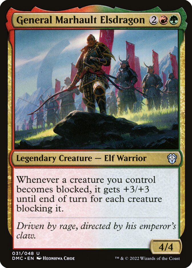 General Marhault Elsdragon 31 (Commander: Dominaria United)  | Good Games Adelaide SA