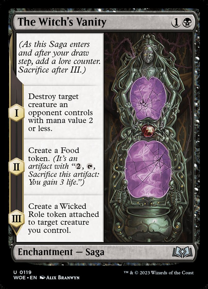 The Witch's Vanity 119 (Wilds of Eldraine)  | Good Games Adelaide SA
