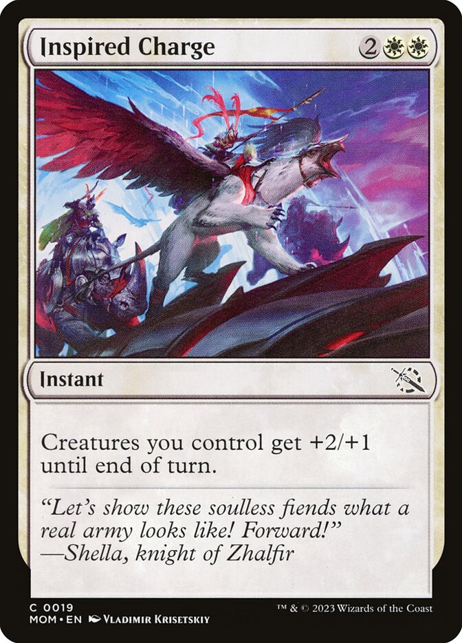 Inspired Charge 19 (March of the Machine)  - Foil | Good Games Adelaide SA