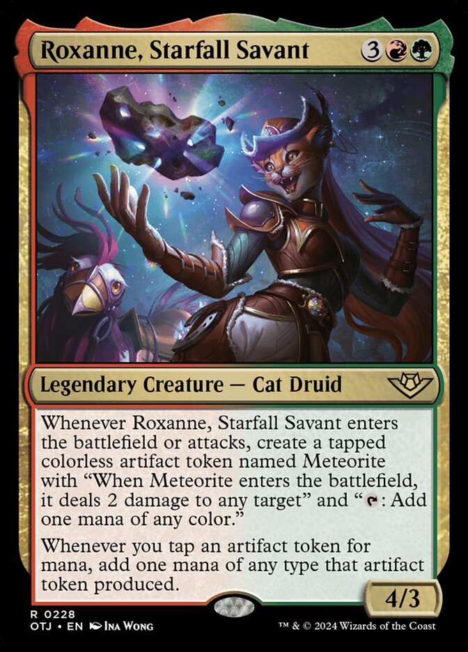 Roxanne Starfall Savant 228 (Outlaws of Thunder Junction)  - Foil | Good Games Adelaide SA