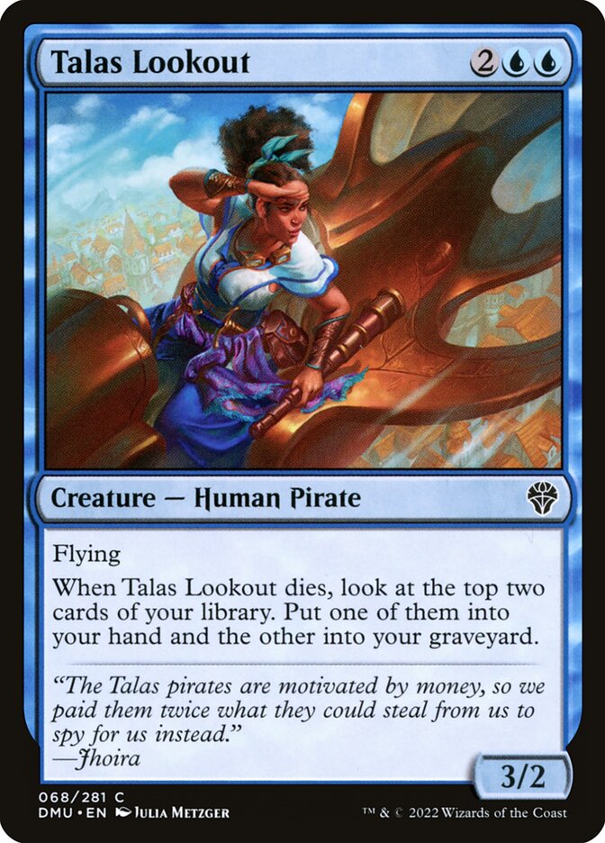 Talas Lookout 68 (Dominaria United)  - Foil | Good Games Adelaide SA
