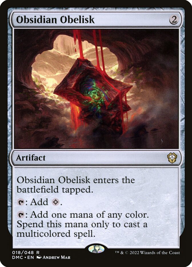 Obsidian Obelisk 18 (Commander: Dominaria United)  | Good Games Adelaide SA