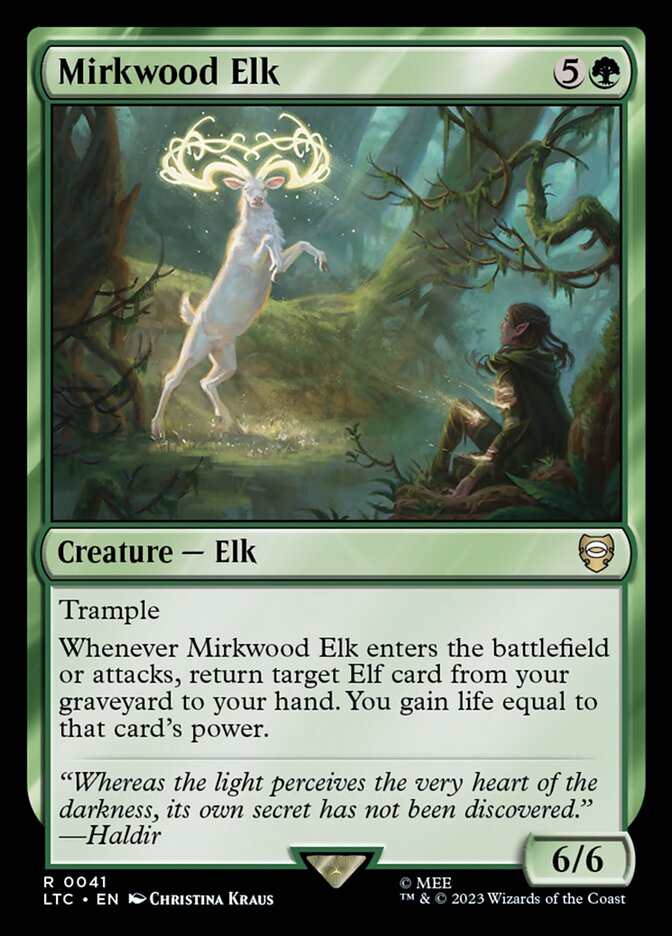 Mirkwood Elk 41 (Commander: The Lord of the Rings: Tales of Middle-earth)  | Good Games Adelaide SA