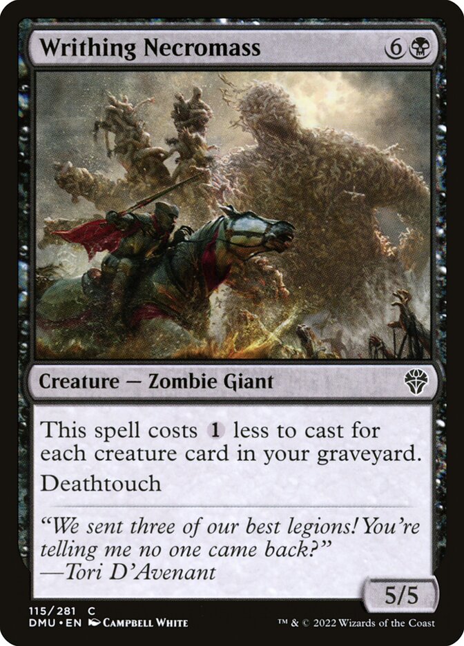 Writhing Necromass 115 (Dominaria United)  | Good Games Adelaide SA