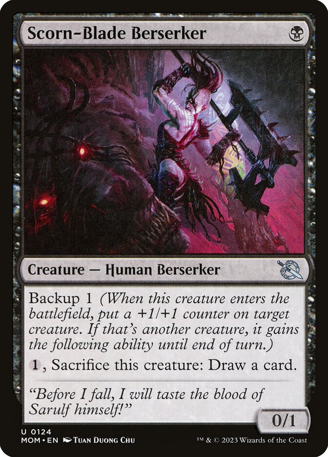 Scorn-Blade Berserker 124 (March of the Machine)  | Good Games Adelaide SA