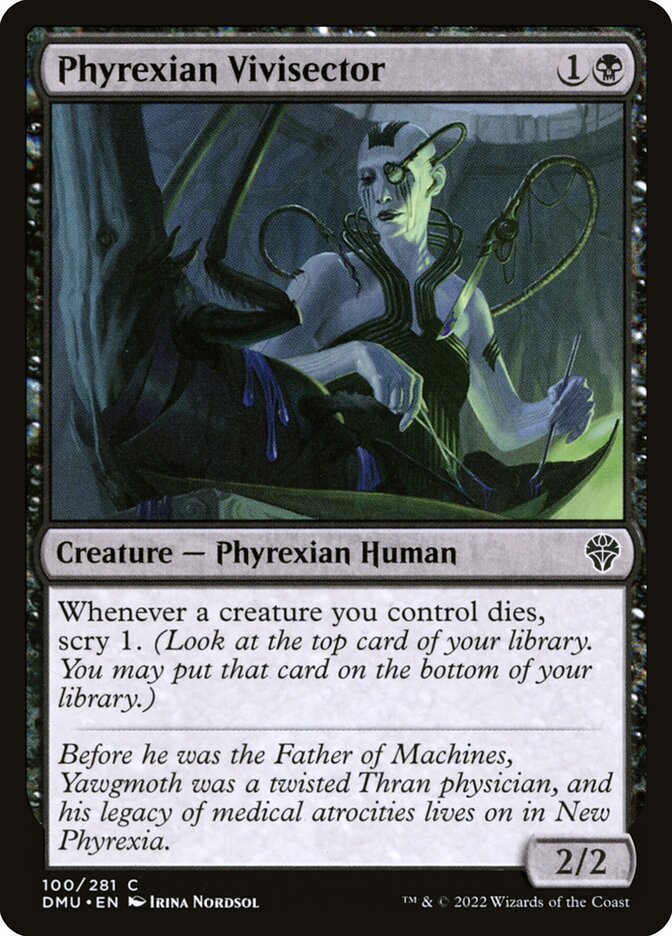 Phyrexian Vivisector 100 (Dominaria United)  | Good Games Adelaide SA