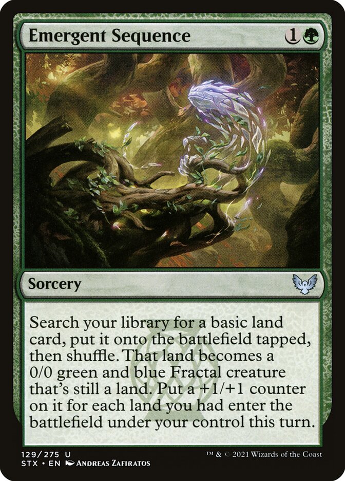 Emergent Sequence 129 (Strixhaven: School of Mages)  - Foil | Good Games Adelaide SA