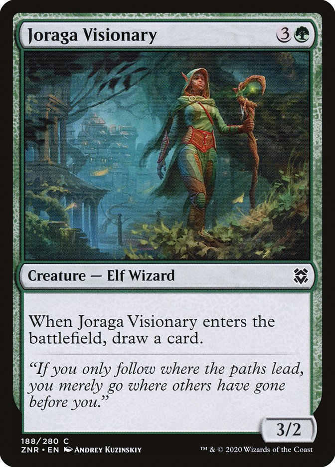 Joraga Visionary 188/280 (Zendikar Rising)  - Foil | Good Games Adelaide SA