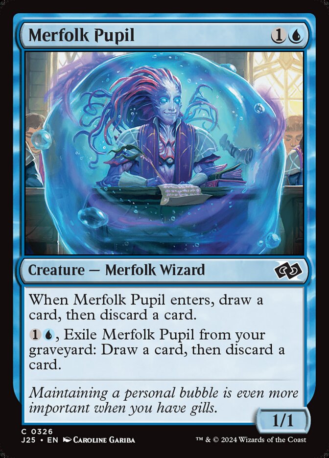 Merfolk Pupil 326 (Foundations Jumpstart)  | Good Games Adelaide SA
