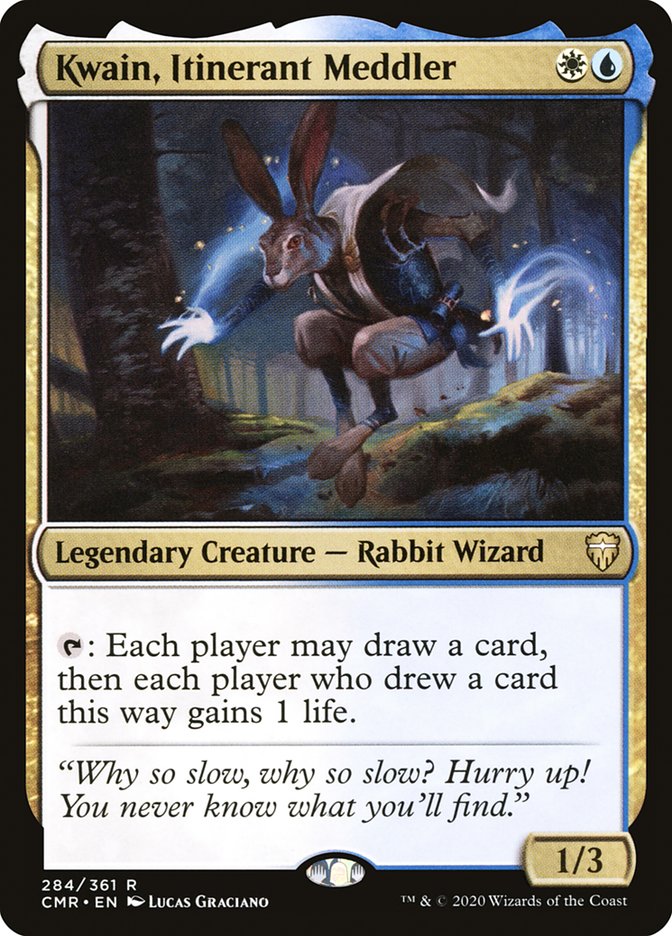 Kwain, Itinerant Meddler 284 (Commander Legends)  - Foil | Good Games Adelaide SA