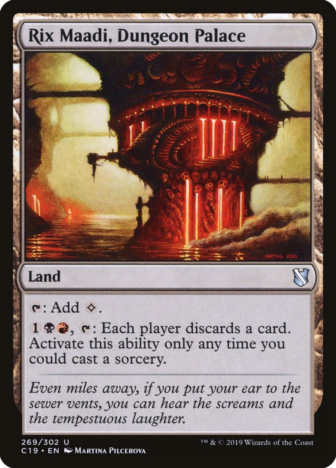 Rix Maadi, Dungeon Palace 269 (Commander 2019)  | Good Games Adelaide SA