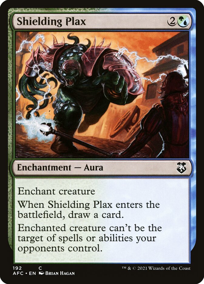 Shielding Plax 192 (Commander: Adventures in the Forgotten Realms)  | Good Games Adelaide SA