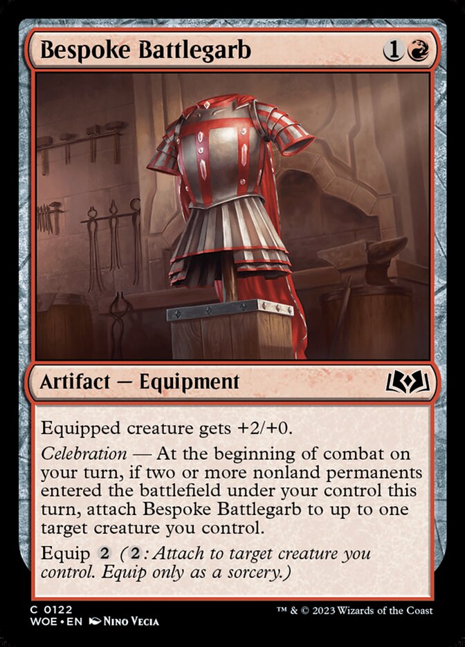 Bespoke Battlegarb 122 (Wilds of Eldraine)  - Foil | Good Games Adelaide SA