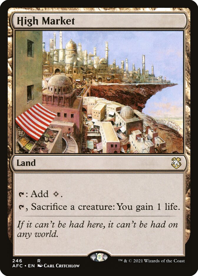 High Market 246 (Commander: Adventures in the Forgotten Realms)  | Good Games Adelaide SA