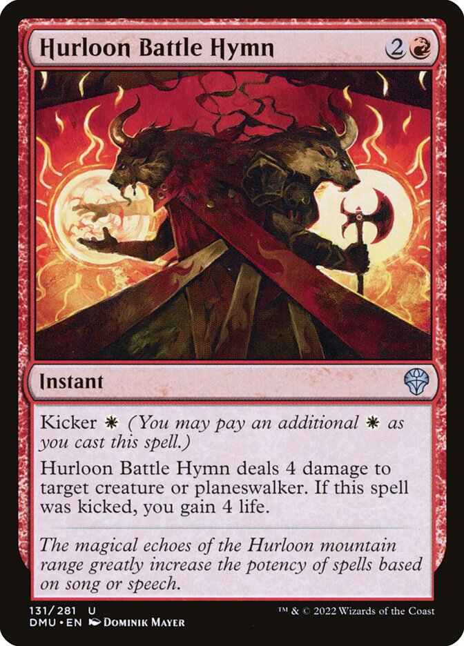 Hurloon Battle Hymn 131 (Dominaria United)  - Foil | Good Games Adelaide SA