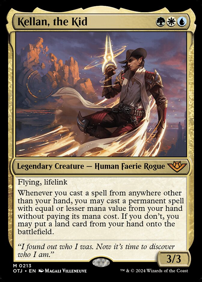 Kellan, the Kid 213 (Outlaws of Thunder Junction)  - Foil | Good Games Adelaide SA