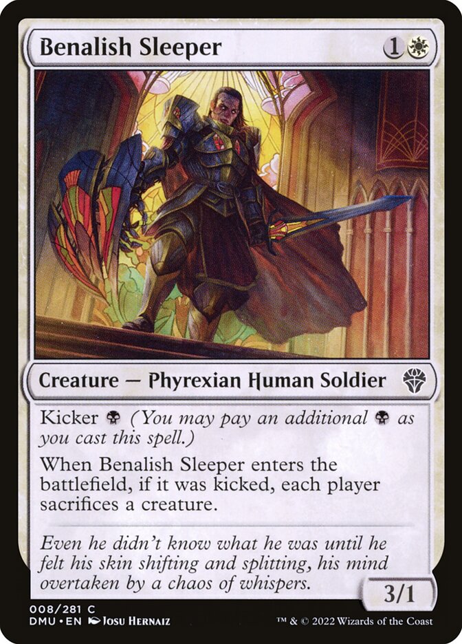 Benalish Sleeper 8 (Dominaria United)  - Foil | Good Games Adelaide SA