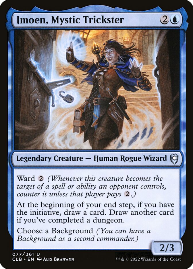 Imoen, Mystic Trickster 77 (Commander Legends: Battle for Baldur's Gate)  | Good Games Adelaide SA