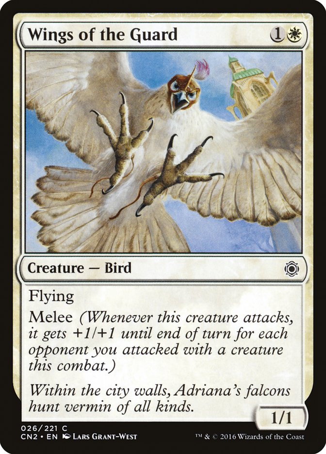 Wings of the Guard 26 (Conspiracy: Take the Crown)  - Foil | Good Games Adelaide SA