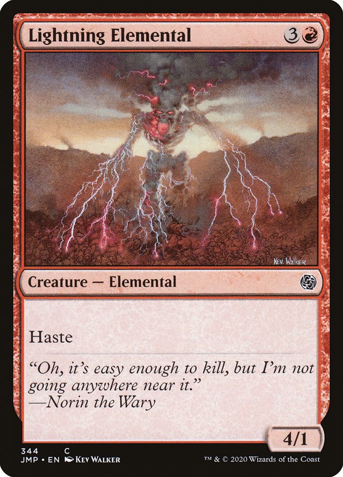 Lightning Elemental 344 (Jumpstart)  | Good Games Adelaide SA
