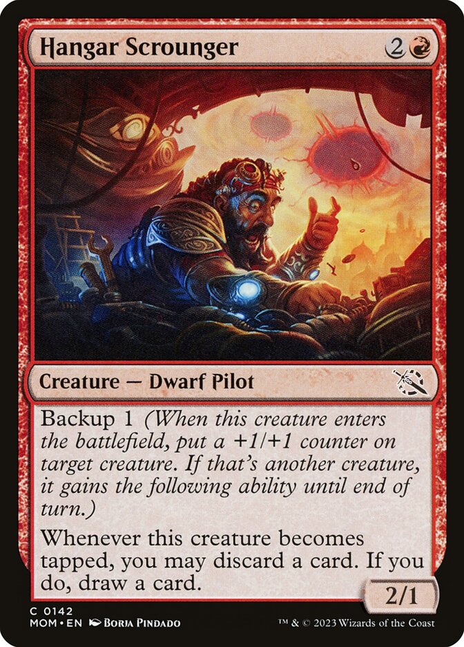 Hangar Scrounger 142 (March of the Machine)  - Foil | Good Games Adelaide SA
