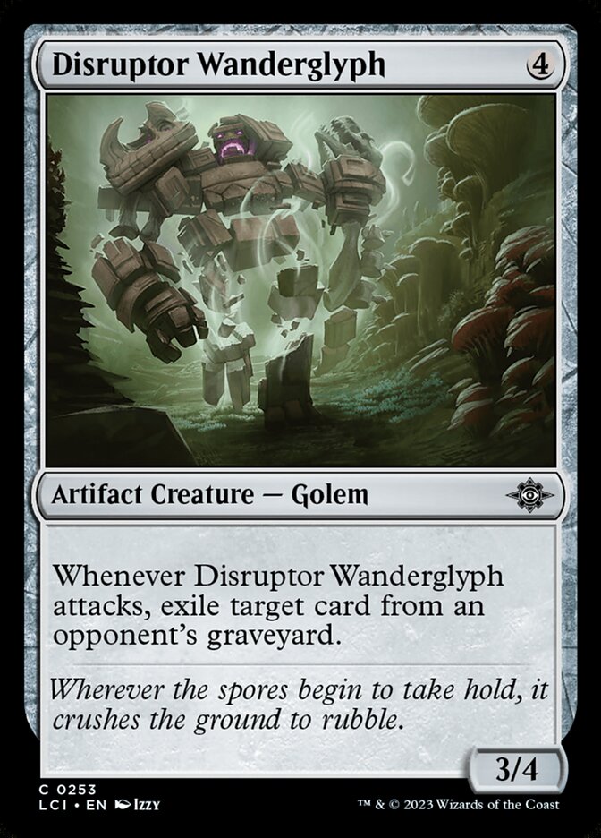Disruptor Wanderglyph 253 (The Lost Caverns of Ixalan)  - Foil | Good Games Adelaide SA