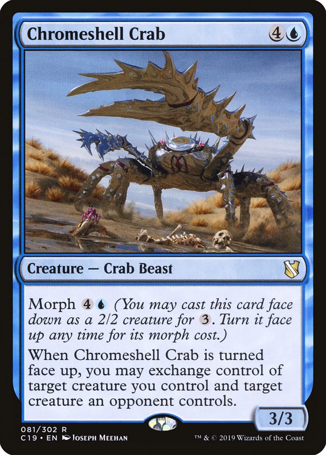 Chromeshell Crab 81 (Commander 2019)  | Good Games Adelaide SA