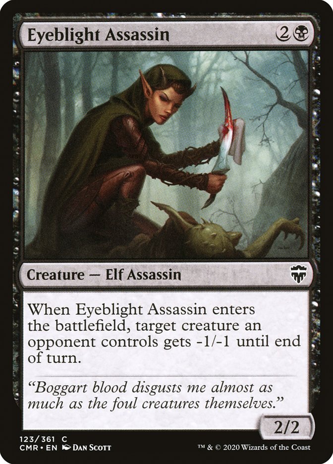 Eyeblight Assassin 123 (Commander Legends)  - Foil | Good Games Adelaide SA