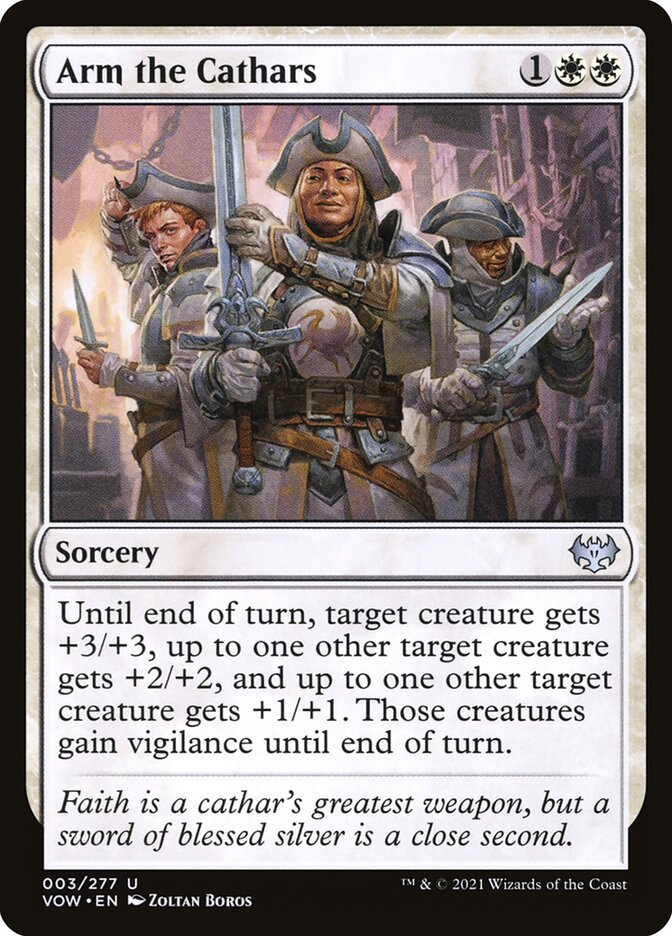 Arm the Cathars 3 (Innistrad: Crimson Vow)  | Good Games Adelaide SA