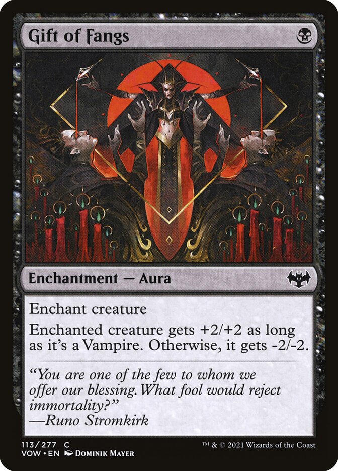 Gift of Fangs 113 (Innistrad: Crimson Vow)  | Good Games Adelaide SA
