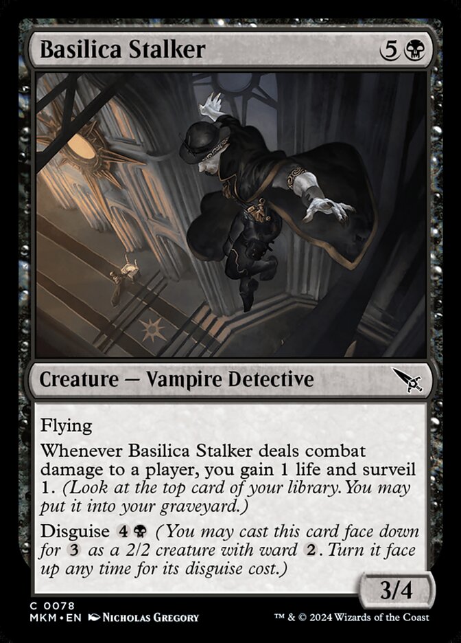 Basilica Stalker 78 (Murders at Karlov Manor)  - Foil | Good Games Adelaide SA