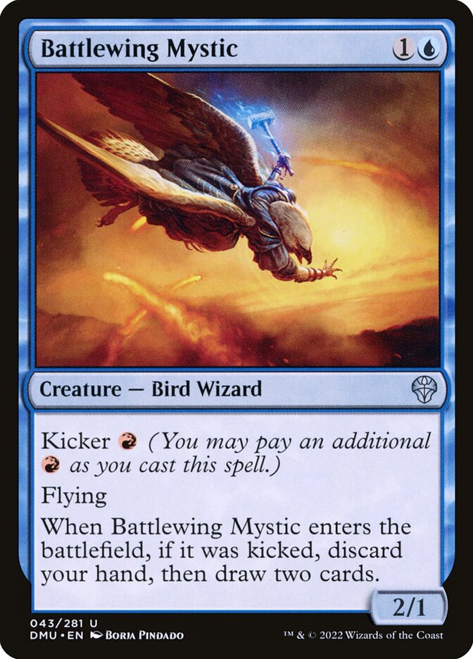 Battlewing Mystic 43 (Dominaria United)  - Foil | Good Games Adelaide SA