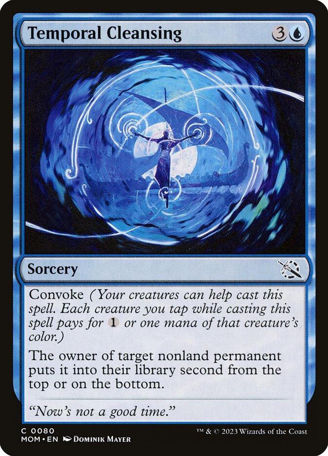 Temporal Cleansing 80 (March of the Machine)  - Foil | Good Games Adelaide SA