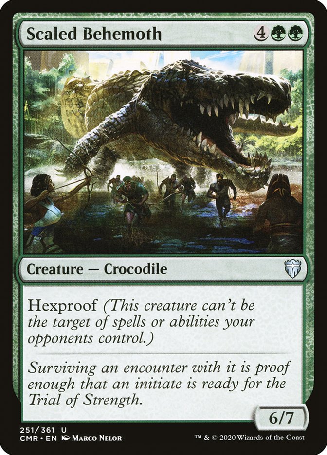 Scaled Behemoth 251 (Commander Legends)  | Good Games Adelaide SA