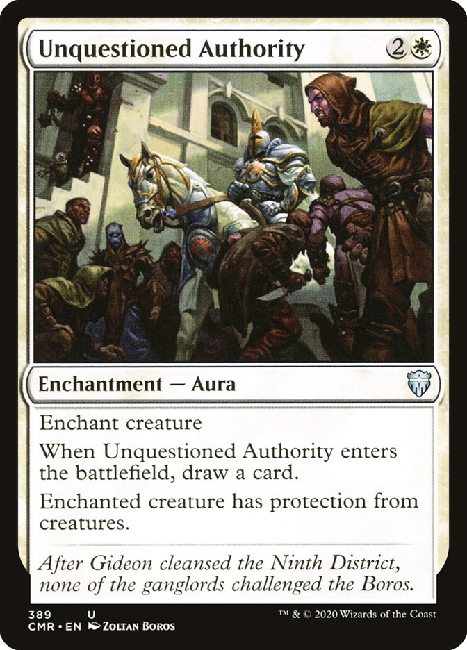 Unquestioned Authority 389 (Commander Legends)  | Good Games Adelaide SA